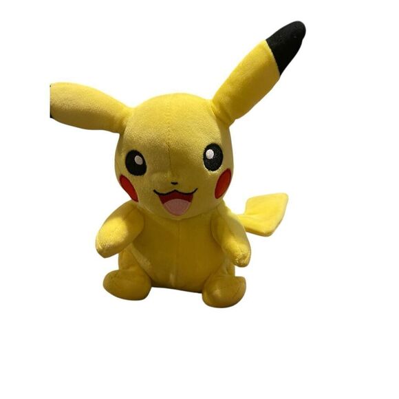 Pokemon Yellow Black Red Pikachu Small 9" Plush Stuffed Animal Toy - Picture 1 of 12